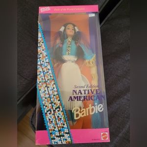 NIB Barbie, Native American second edition